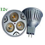 Bec Spot LED MR16 3x1W Power Led 12V